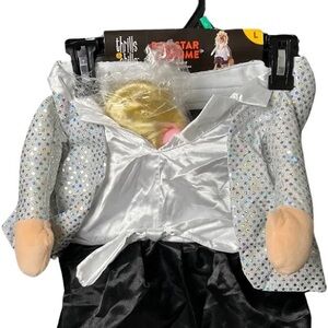 Britney Spears like dog costume - size large